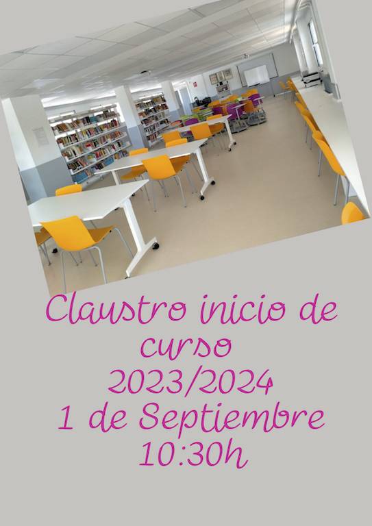 Claustro inicial 2023 24