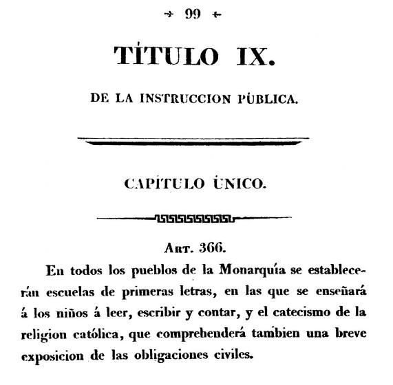 instrucción pública